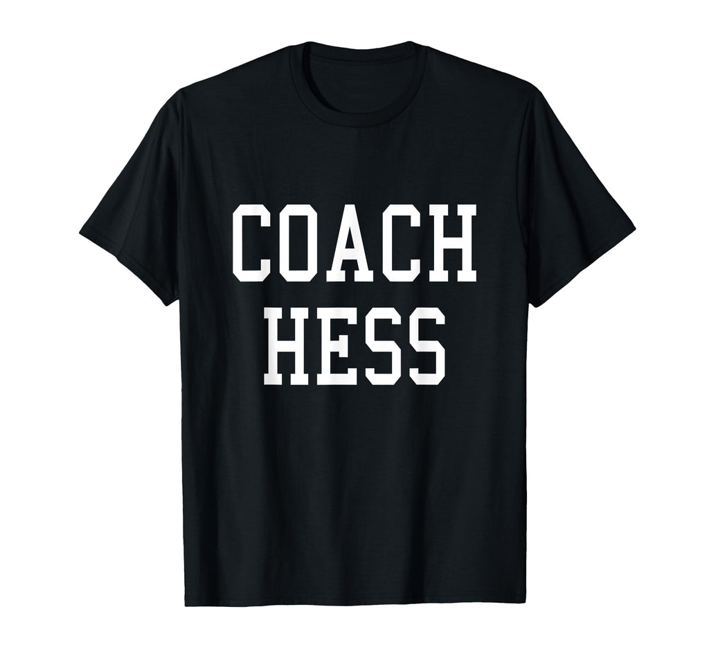 Coach Hess Custom Football T-Shirt - Casual Everyday Wear for Adults