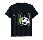 13Th Birthday Soccer Player Football T-Shirt - Novelty Apparel Men Women