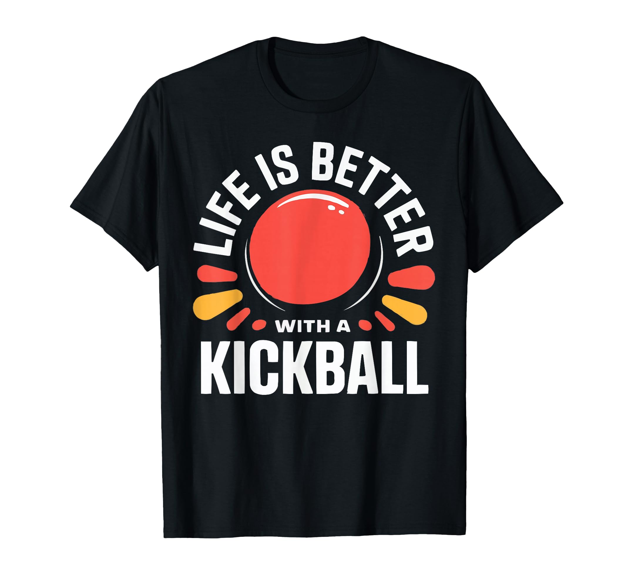 Love Kickball Player Soccer T-Shirt - Fun Novelty Design for Adults