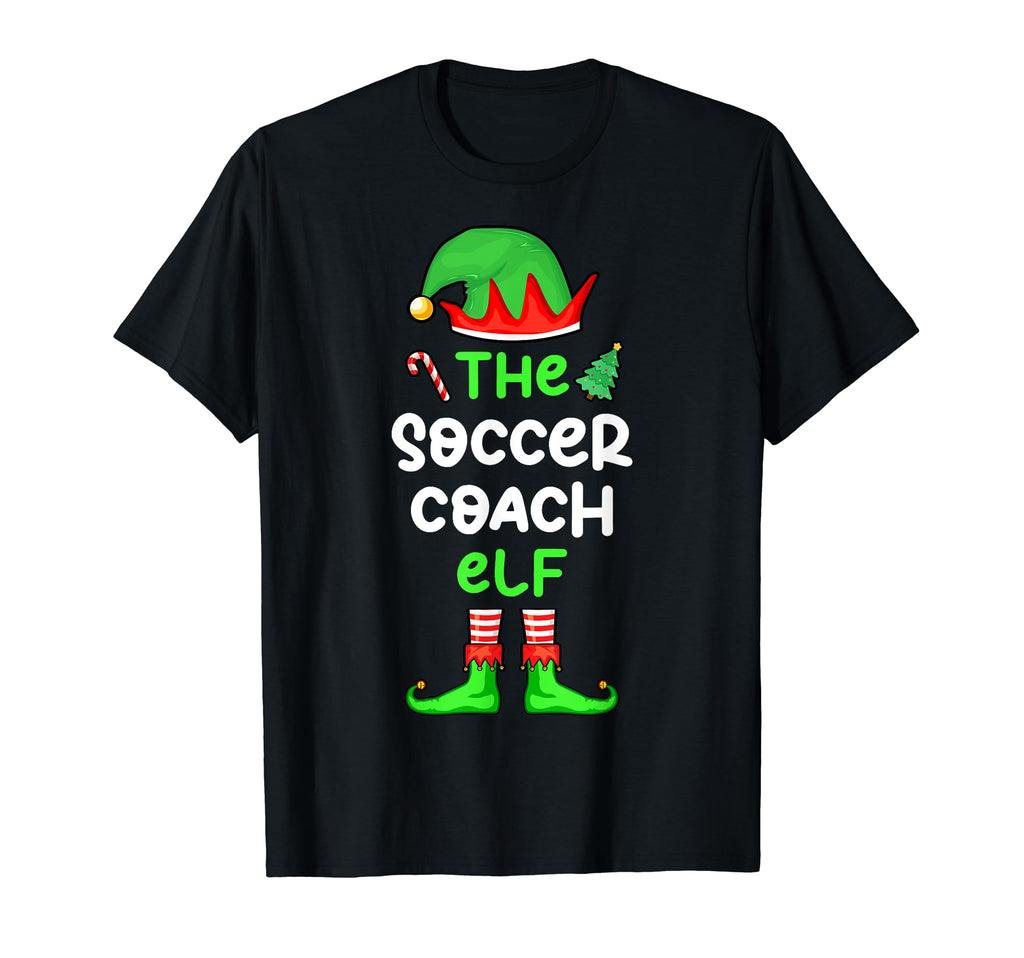 Im Soccer Coach Elf Matching Pajama T-Shirt - Trendy Graphic Men Women