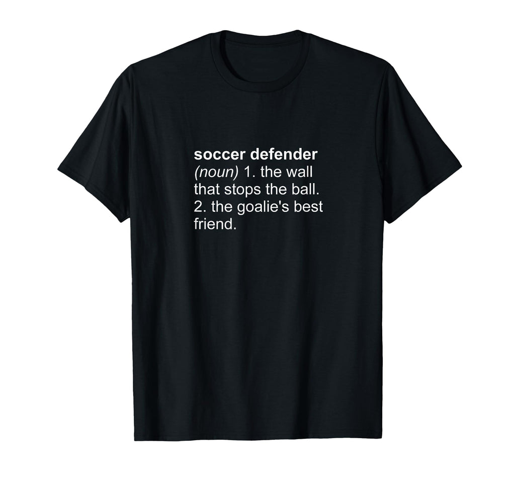 Funny Word Definition Soccer Defense T-Shirt - Aesthetic Graphic Unisex