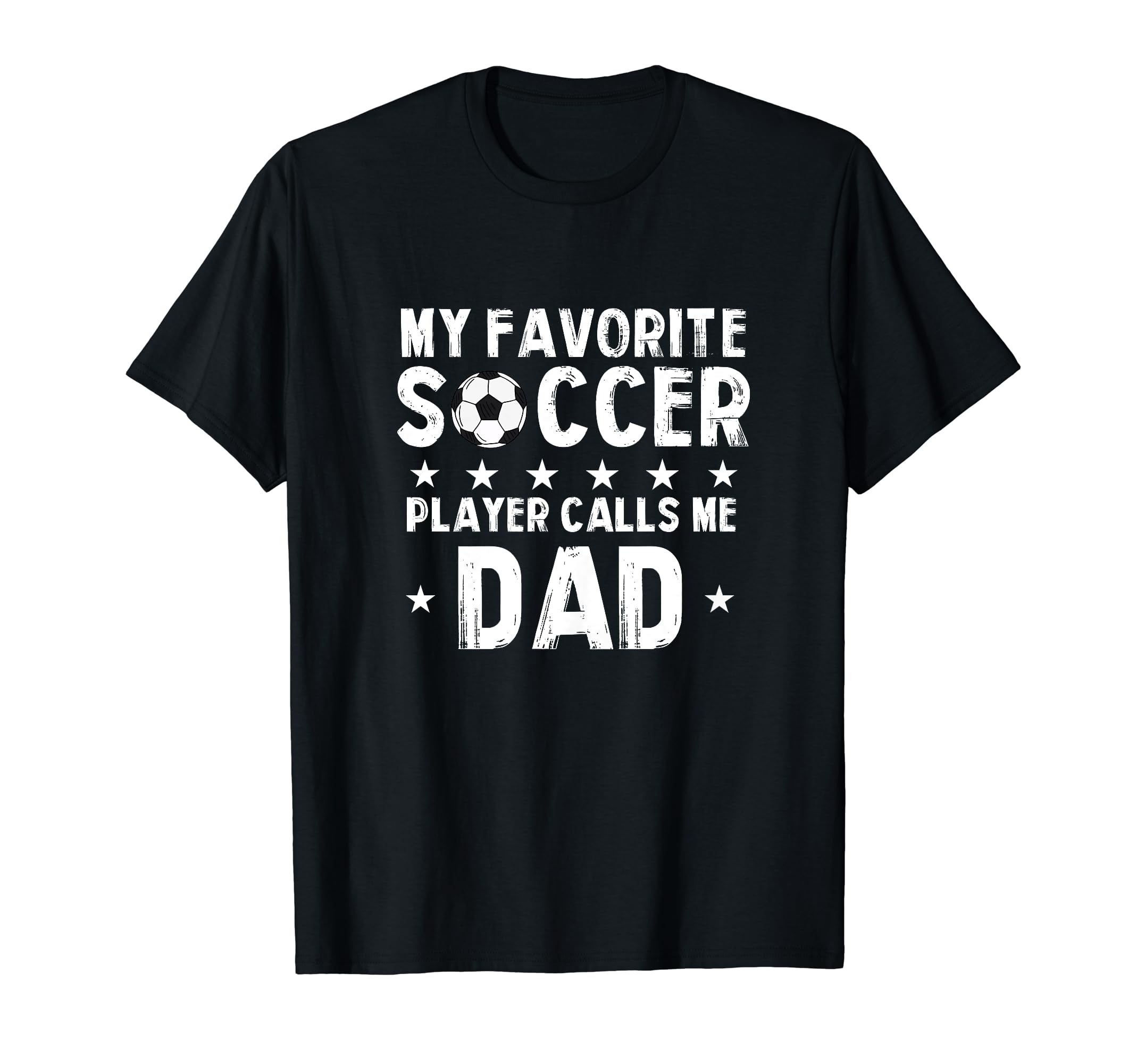 My Favorite Soccer Player Calls Me T-Shirt - Fun Novelty Design Men Women