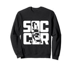 Soccer Forward Midfield Defence Sweatshirt - Trendy Graphic Men Women