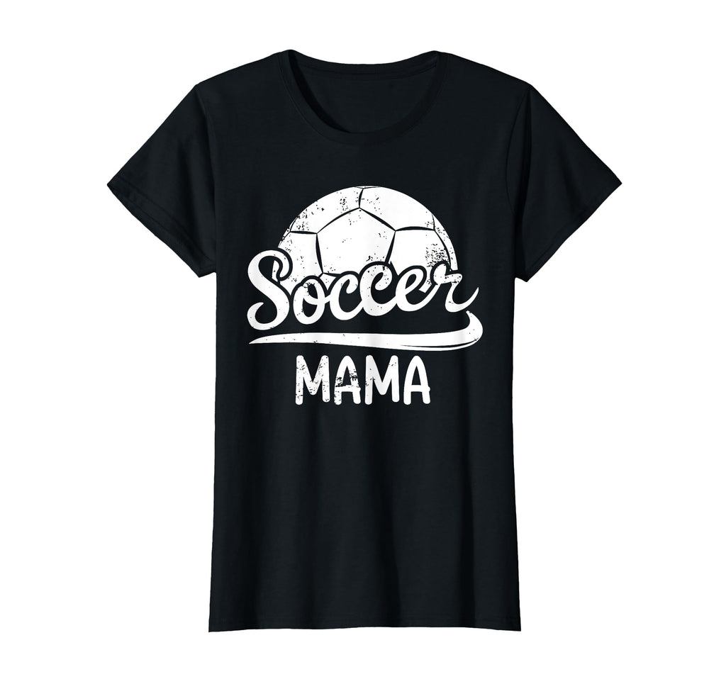 Womens Soccer Mama Soccer Player T-Shirt - Fun Novelty Design for Adults