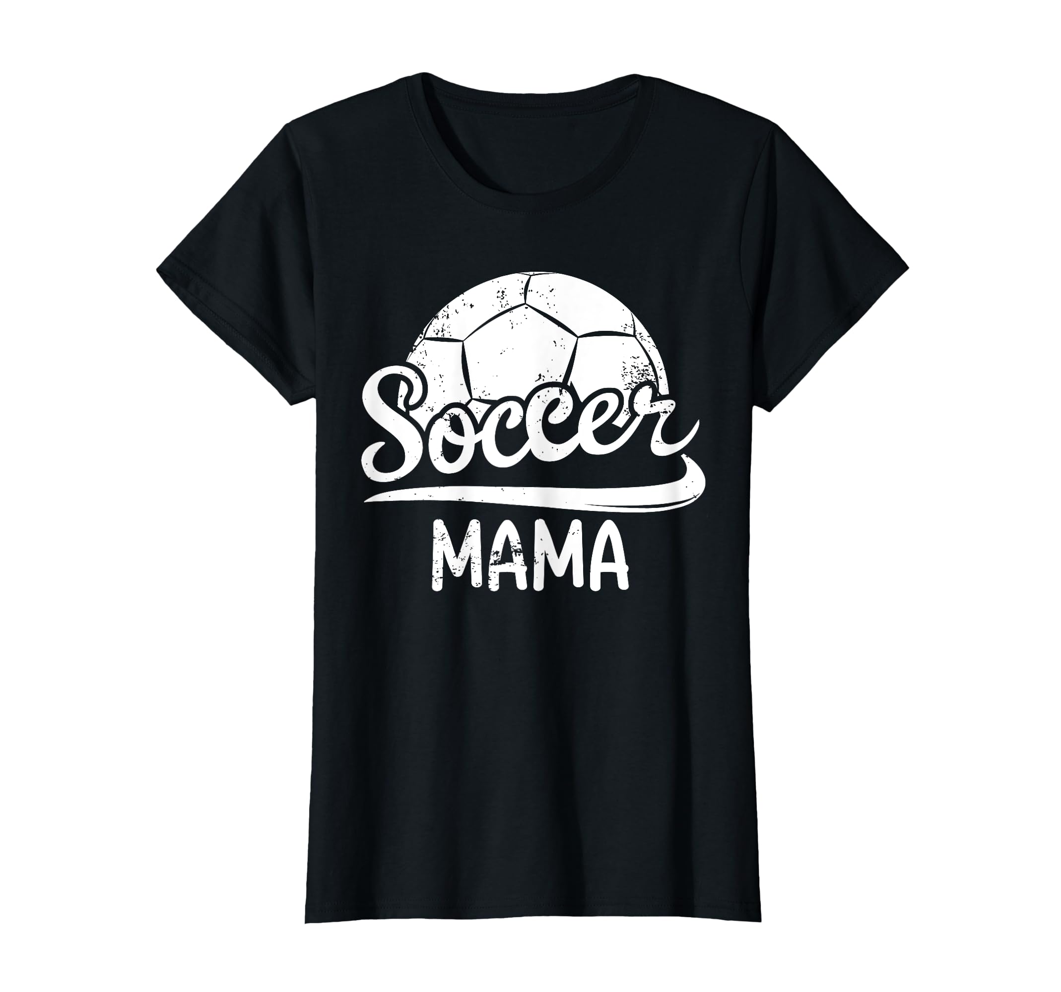 Womens Soccer Mama Soccer Player T-Shirt - Fun Novelty Design for Adults