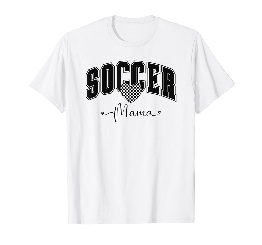 Soccer Mama Team Mom Athlete Mom T-Shirt - Unique Graphic for Adults