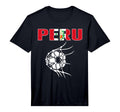 Peru Soccer Fans Jersey Peruvian Flag T-Shirt - Trendy Graphic Unisex