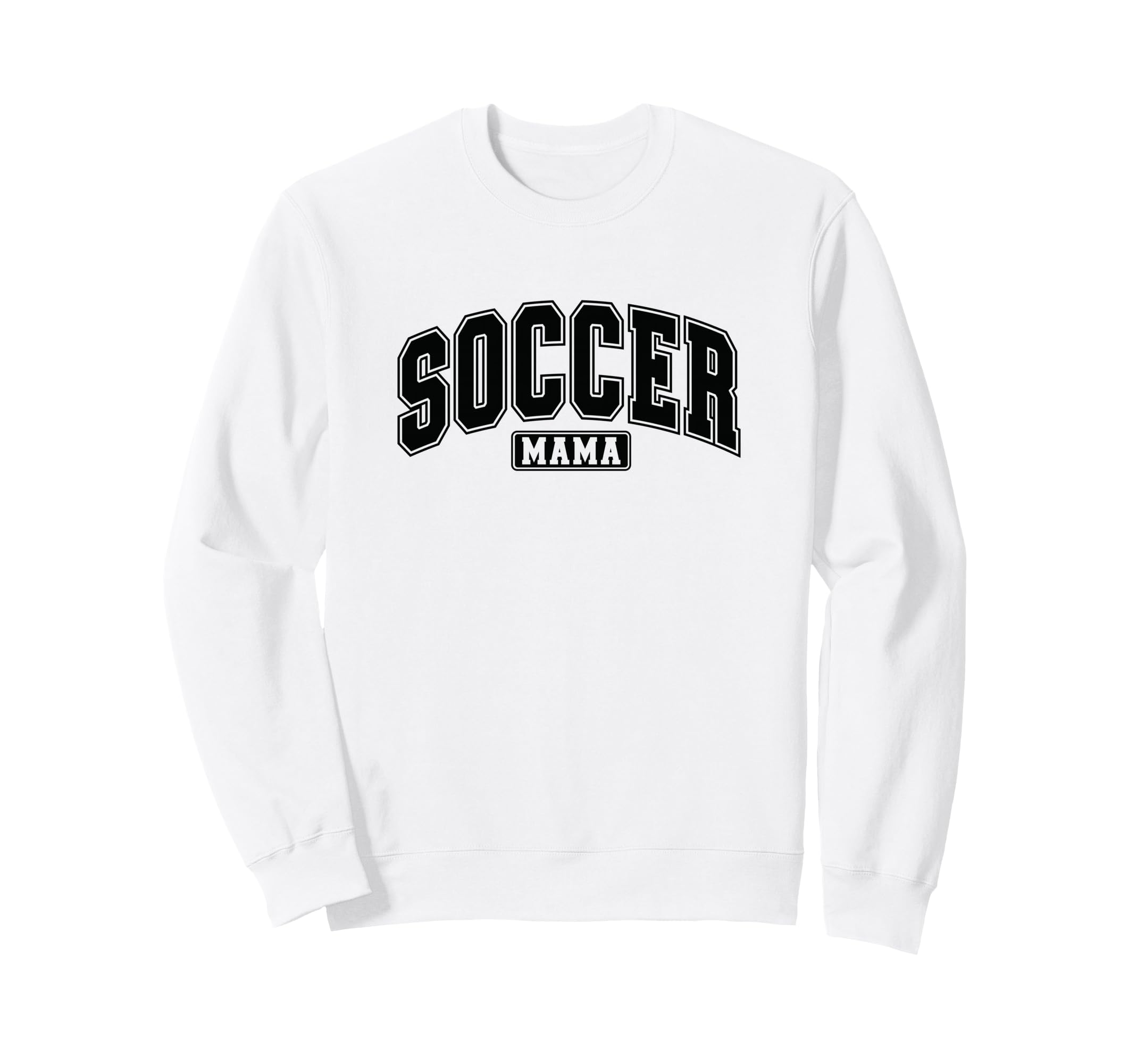 Soccer Mama Varsity Soccer Mom Sweatshirt - Streetwear Style for Adults