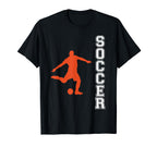 Soccer Player T-Shirt - Minimalist Print Unisex