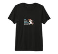 Funny Eat Sleep Soccer Repeat Tri T-Shirt - Minimalist Print for Adults