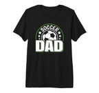 Mens Soccer Dad Soccer Player Son T-Shirt - Unique Graphic for Adults