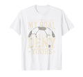 My Goal Is To Deny Yours Funny Soccer T-Shirt - Minimalist Print Unisex