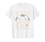 My Goal Is To Deny Yours Funny Soccer T-Shirt - Minimalist Print Unisex