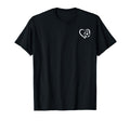 Soccer Player Soccer Heart Soccer Ball T-Shirt - Fun Novelty Design Unisex