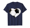 Soccer Ball Heart Love Goalie Goalkeeper T-Shirt - Graphic Print Unisex