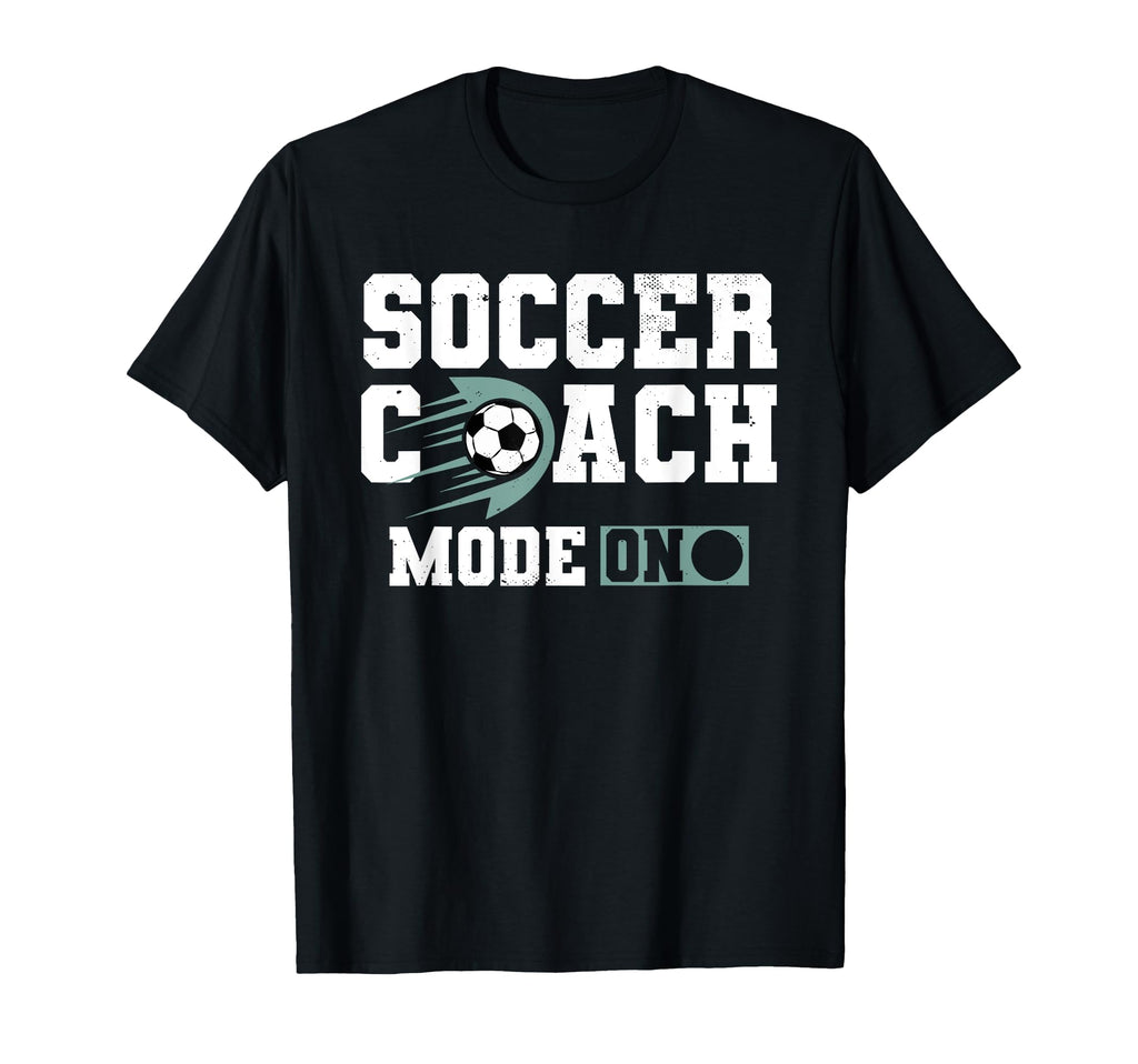 Coaching Soccer Dad Coach Soccer T-Shirt - Casual Everyday Wear Unisex