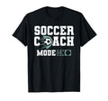 Coaching Soccer Dad Coach Soccer T-Shirt - Casual Everyday Wear Unisex