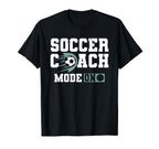 Coaching Soccer Dad Coach Soccer T-Shirt - Casual Everyday Wear Unisex