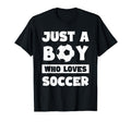 Just Who Loves Soccer Soccer Lover T-Shirt - Novelty Apparel Men Women