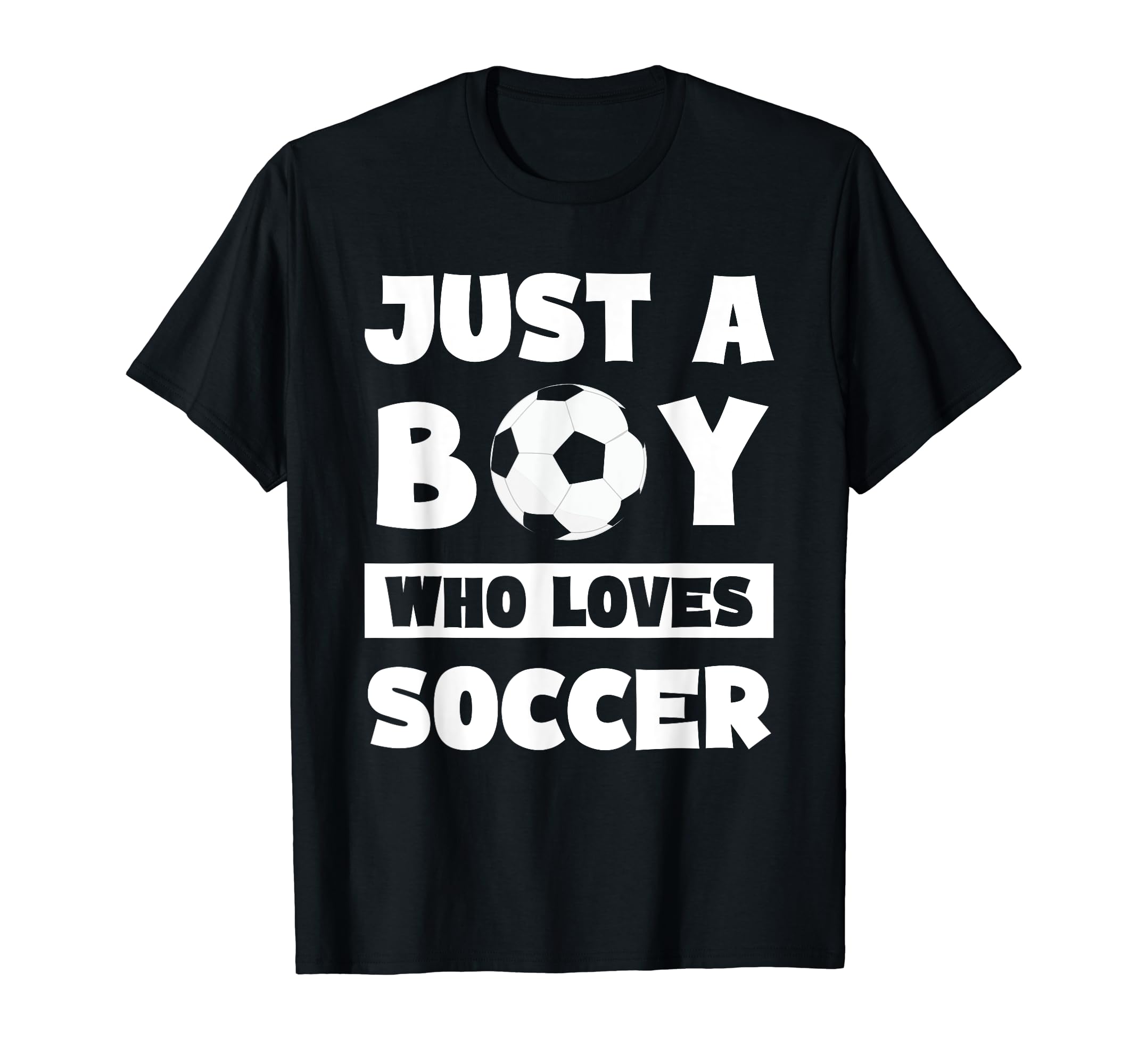 Just Who Loves Soccer Soccer Lover T-Shirt - Novelty Apparel Men Women