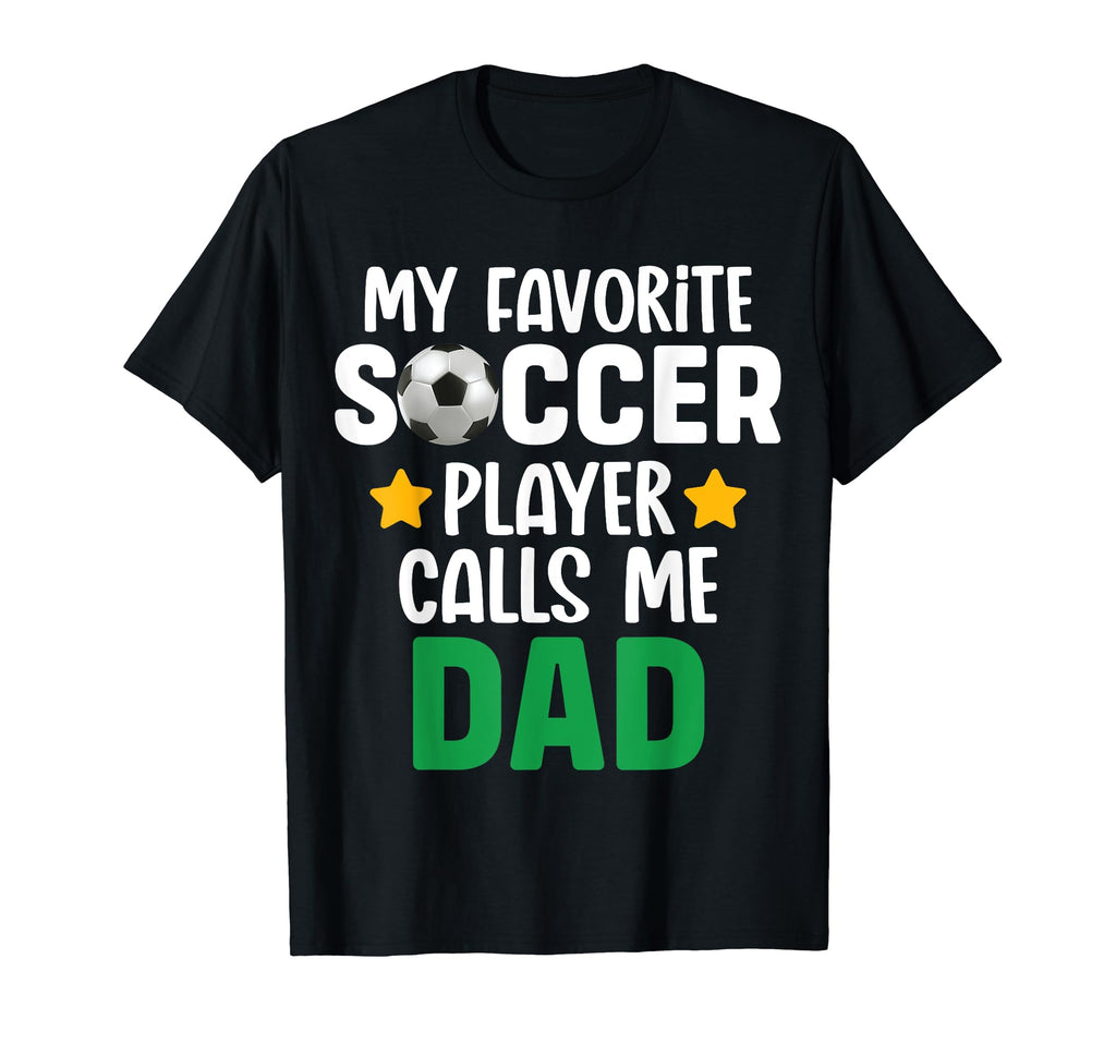 My Favorite Soccer Player Calls Me T-Shirt - Custom Art Print for Adults
