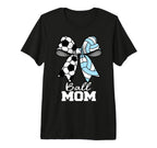 Ball Mom Soccer Volleyball Mom T-Shirt - Aesthetic Graphic Men Women