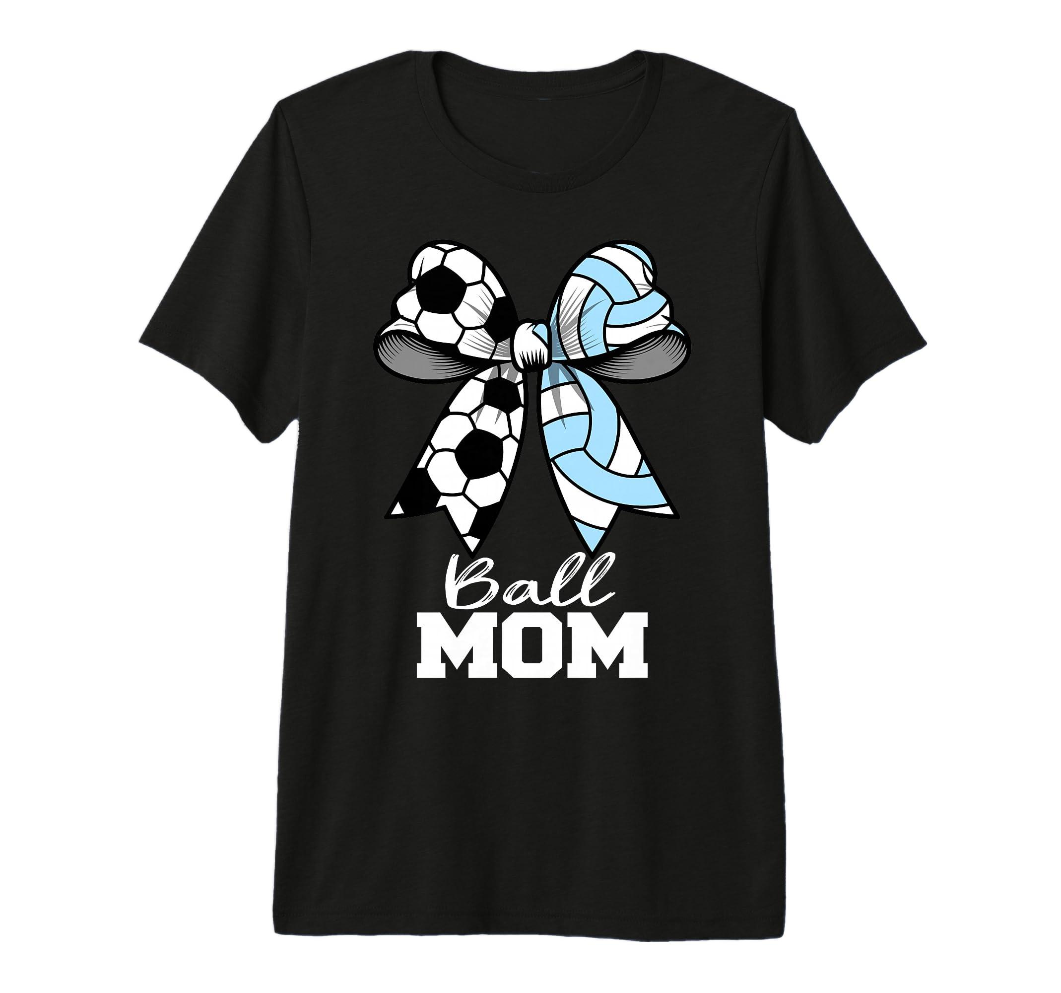 Ball Mom Soccer Volleyball Mom T-Shirt - Aesthetic Graphic Men Women