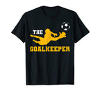Goalie Soccer Player Sports Funny T-Shirt - Trendy Graphic for Adults