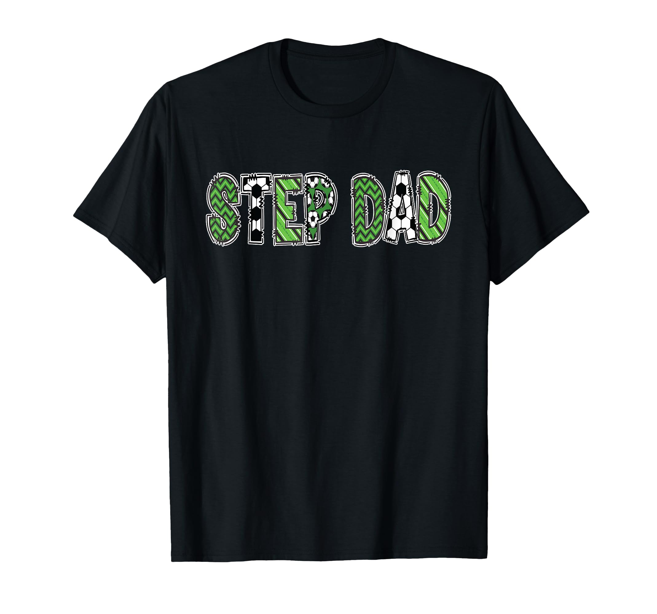 Soccer Daddy Step Dad Birthday Party T-Shirt - Unique Graphic Unisex