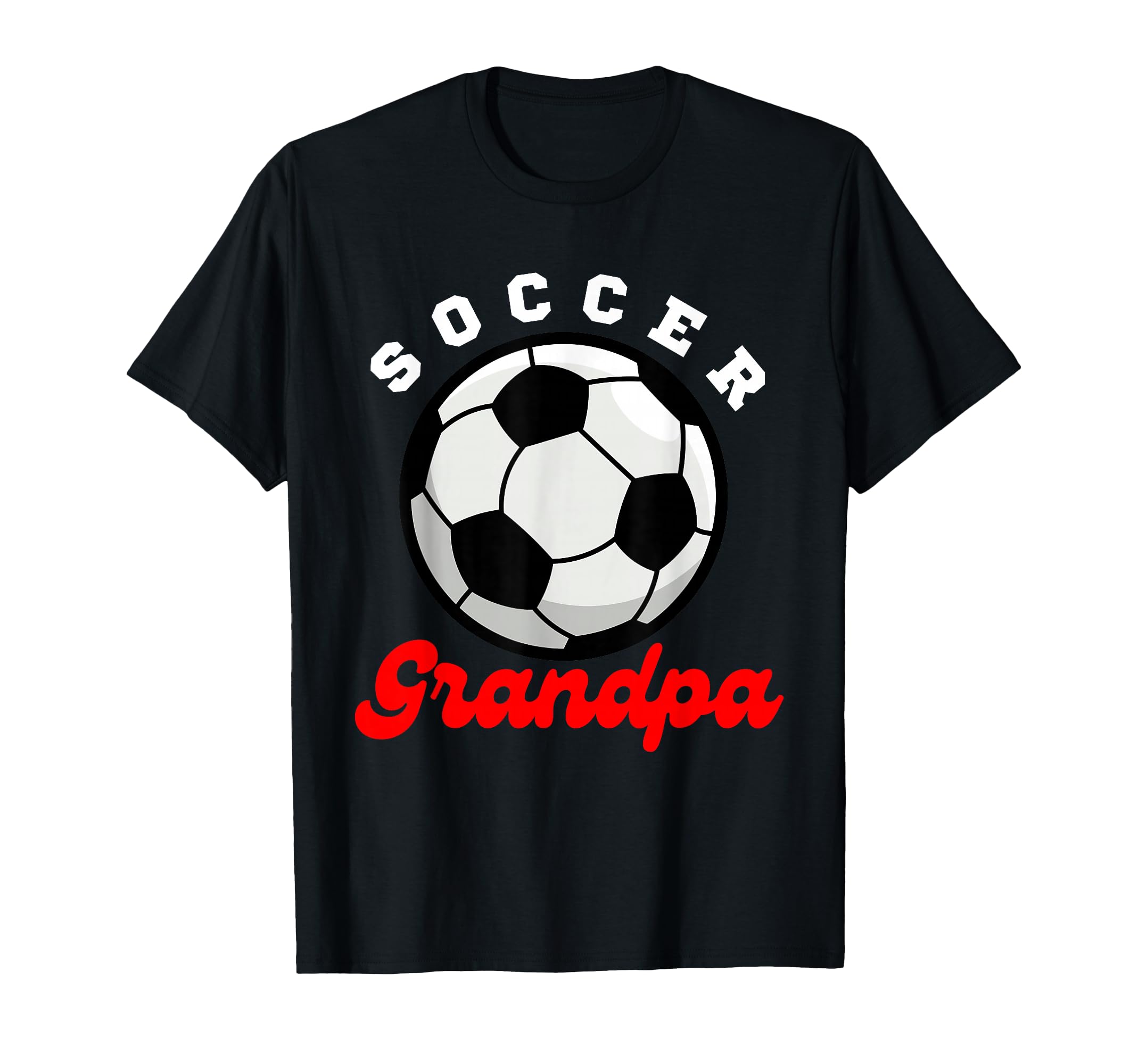 Funny Grandpa Proud Soccer Lover T-Shirt - Custom Art Print for Adults