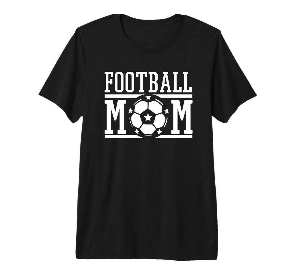 Football Mom Soccer Game Day Gift T-Shirt - Novelty Apparel for Adults