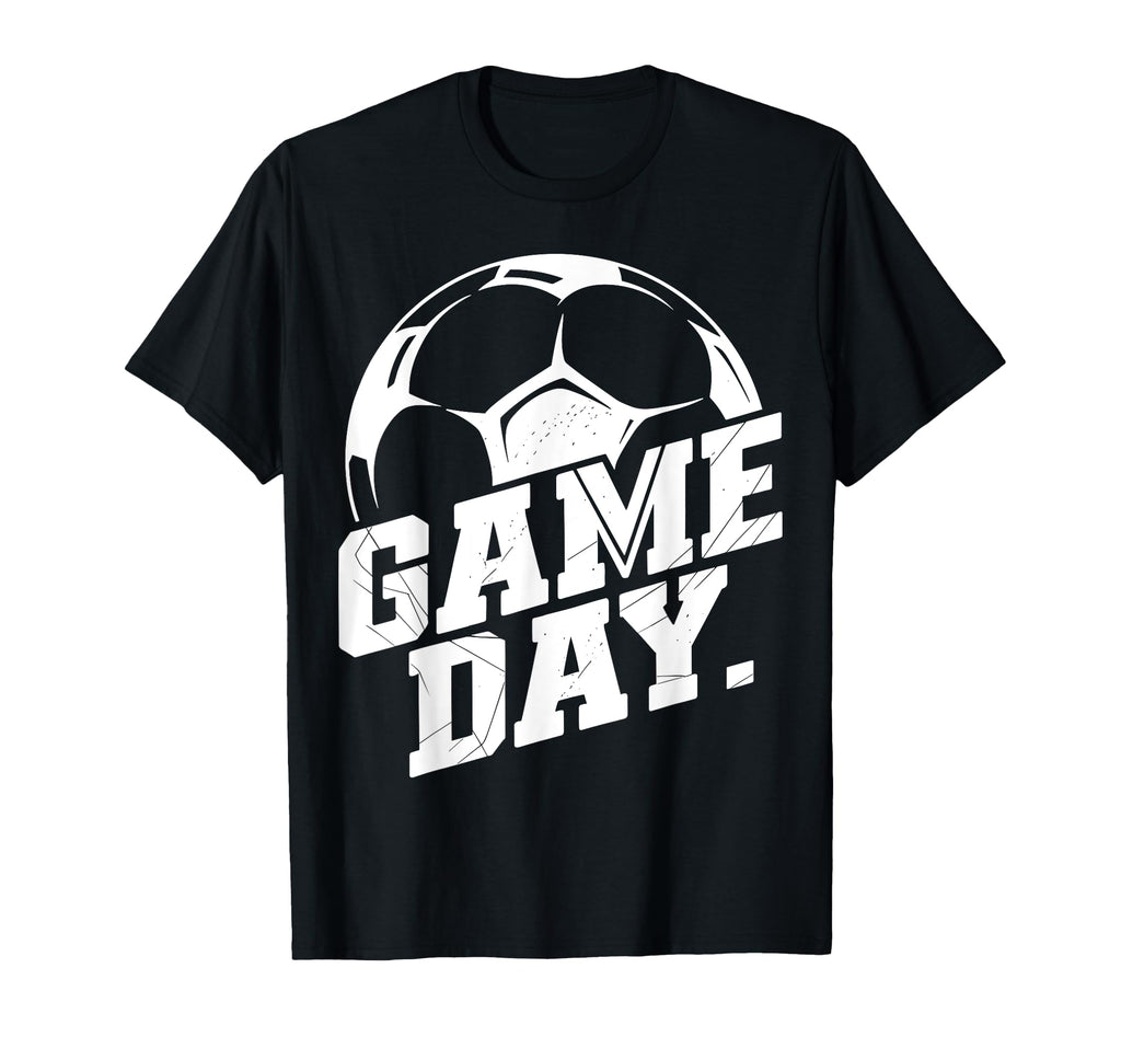 Game Day Soccer Mom Dad Coach Awesome T-Shirt - Unique Graphic Men Women