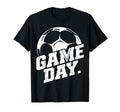 Game Day Soccer Mom Dad Coach Awesome T-Shirt - Unique Graphic Men Women
