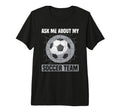 Coaching Soccer Dad Coach Soccer Coach Tri T-Shirt - Trendy Graphic Unisex
