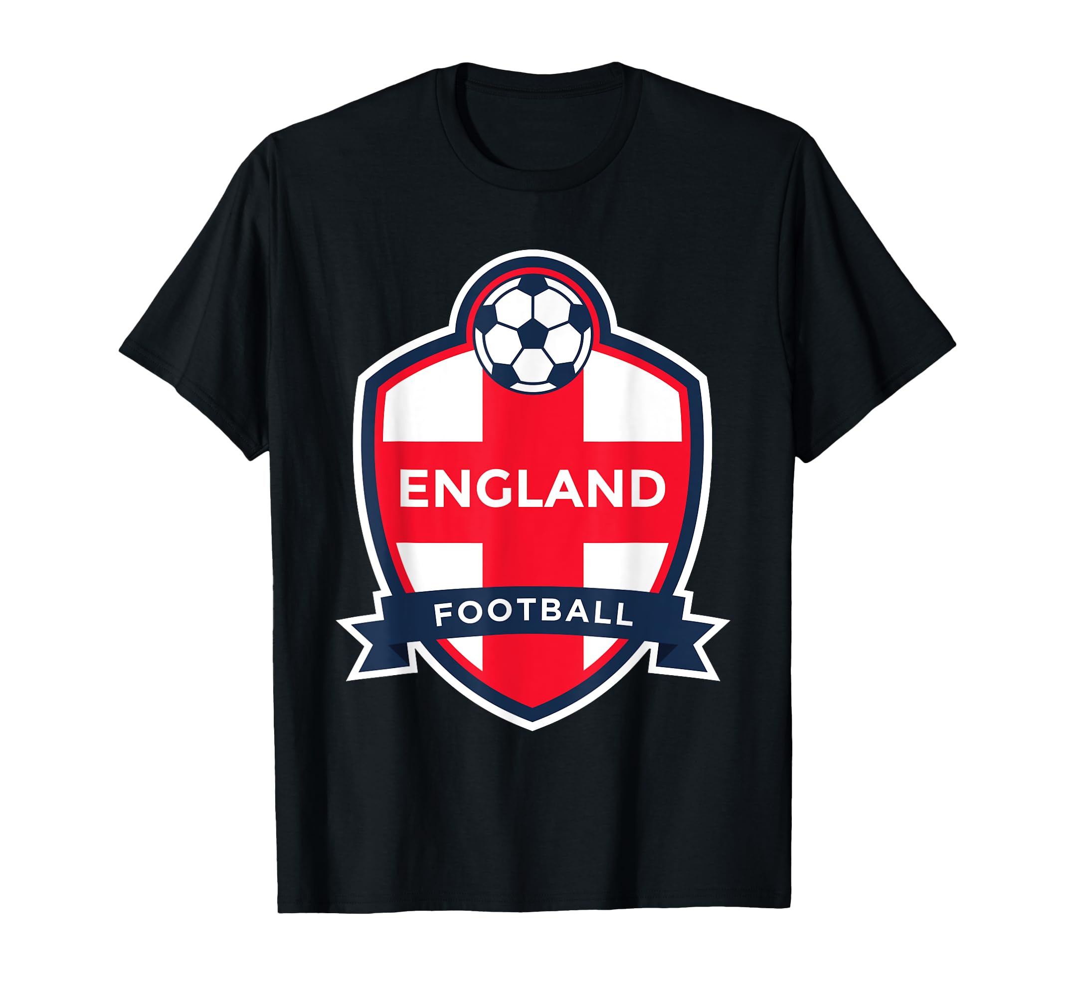 England Flag Football Soccer English Fan T-Shirt - Aesthetic Graphic Unisex