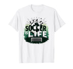Soccer Is Life Inspiring T-Shirt - Casual Everyday Wear for Adults
