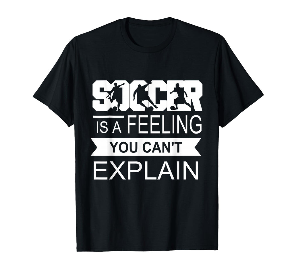 Soccer Is Feeling Funny Player Or T-Shirt - Custom Art Print for Adults
