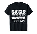 Soccer Is Feeling Funny Player Or T-Shirt - Custom Art Print for Adults