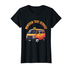 Minivan Taxi Service Funny Soccer Mom T-Shirt - Trendy Graphic Unisex