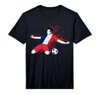 France National Soccer Team Jersey T-Shirt - Streetwear Style Unisex