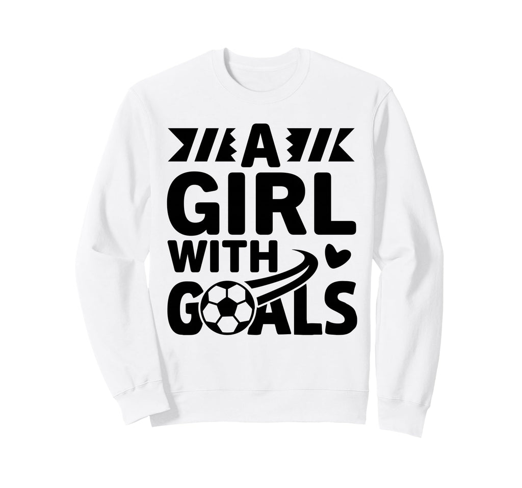 Goals Soccer Sweatshirt - Casual Everyday Wear for Adults