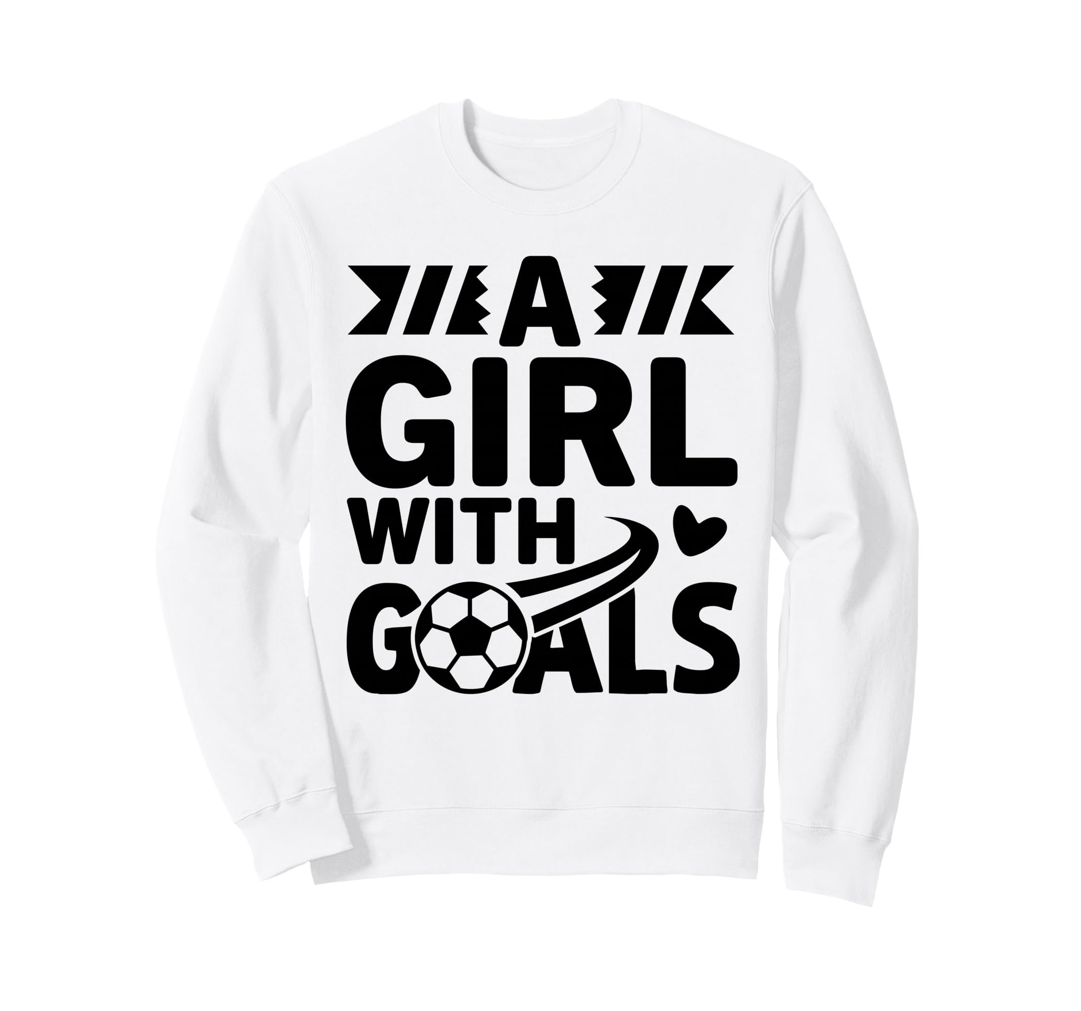 Goals Soccer Sweatshirt - Casual Everyday Wear for Adults