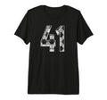 Soccer Number 41 Favorite Player 41 T-Shirt - Graphic Print Men Women