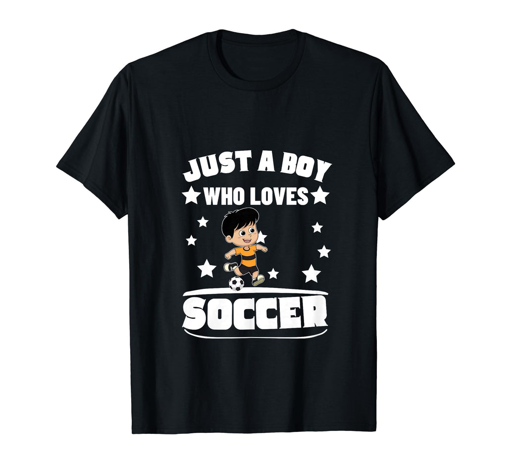 Soccer Player Just Who Loves Soccer T-Shirt - Streetwear Style for Adults
