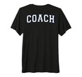 Coach Sports Trainer Varsity White T-Shirt - Custom Art Print Men Women
