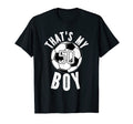 Thats My Jersey Number 50 Soccer Mom Dad T-Shirt - Minimalist Print Unisex