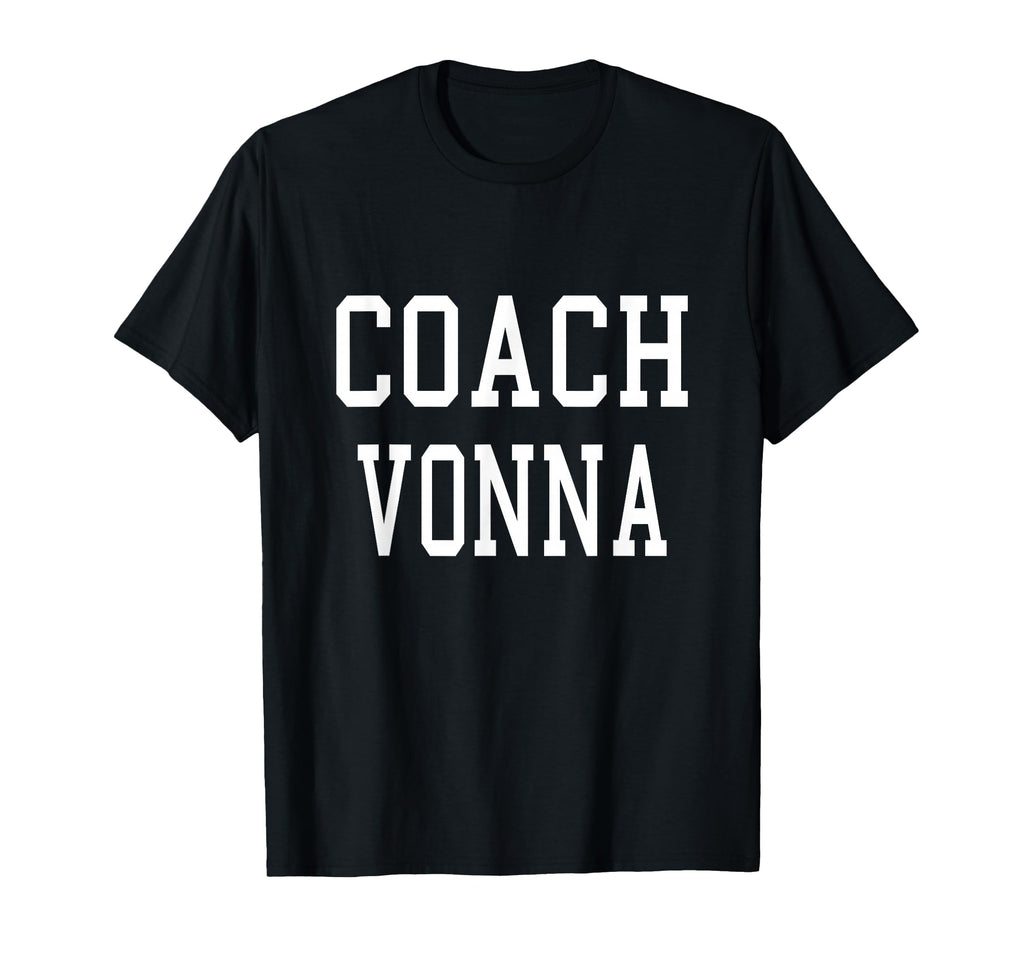 Coach Vonna Custom Football Soccer T-Shirt - Custom Art Print Unisex