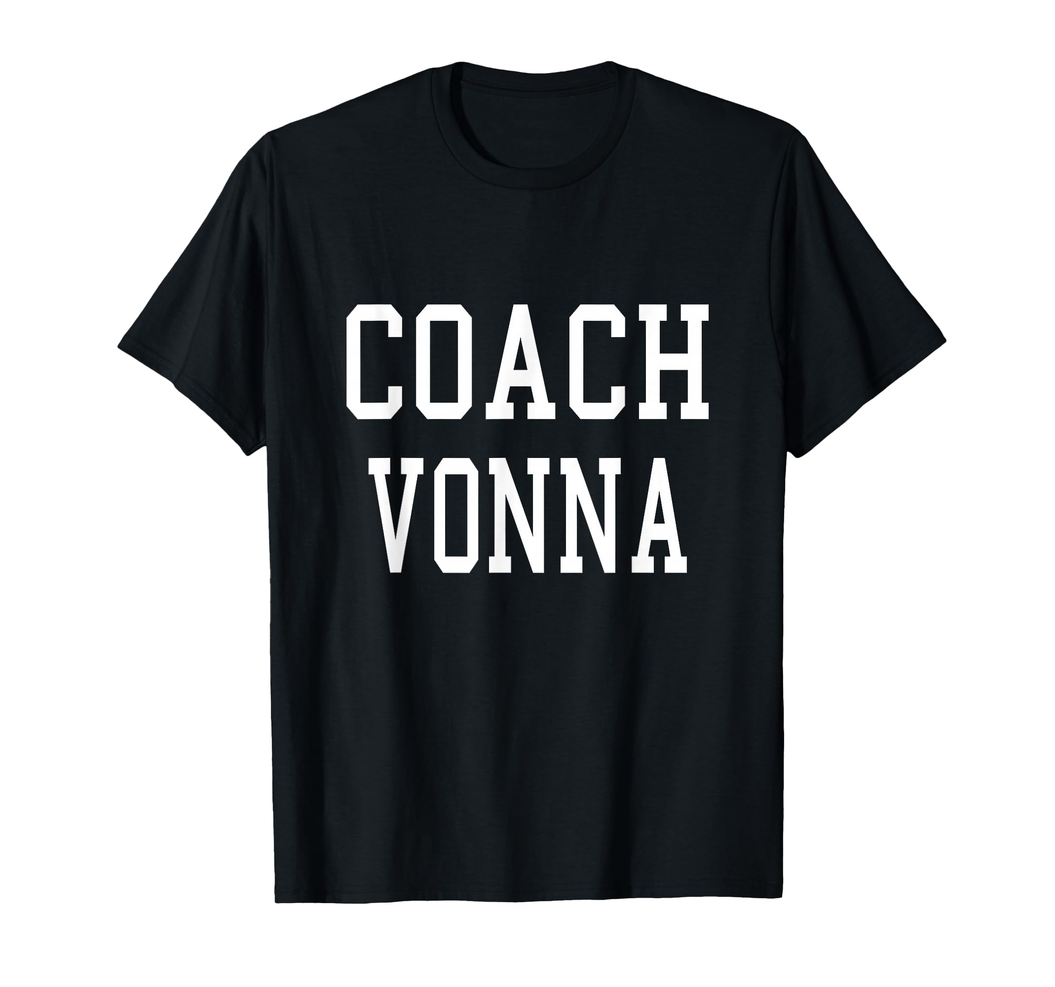 Coach Vonna Custom Football Soccer T-Shirt - Custom Art Print Unisex