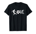 Soccer Player Love T-Shirt - Aesthetic Graphic for Adults
