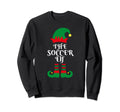 Soccer Elf Santa Claus Helpers Sweatshirt - Trendy Graphic Men Women